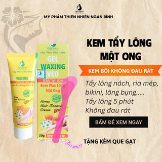 Kem tẩy lông Ngân Bình chiết xuất mật ong 60gr