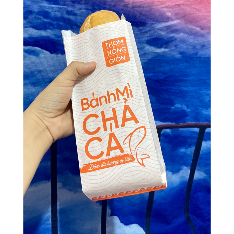 TÚI BÁNH MÌ CHẢ CÁ (100 cái)