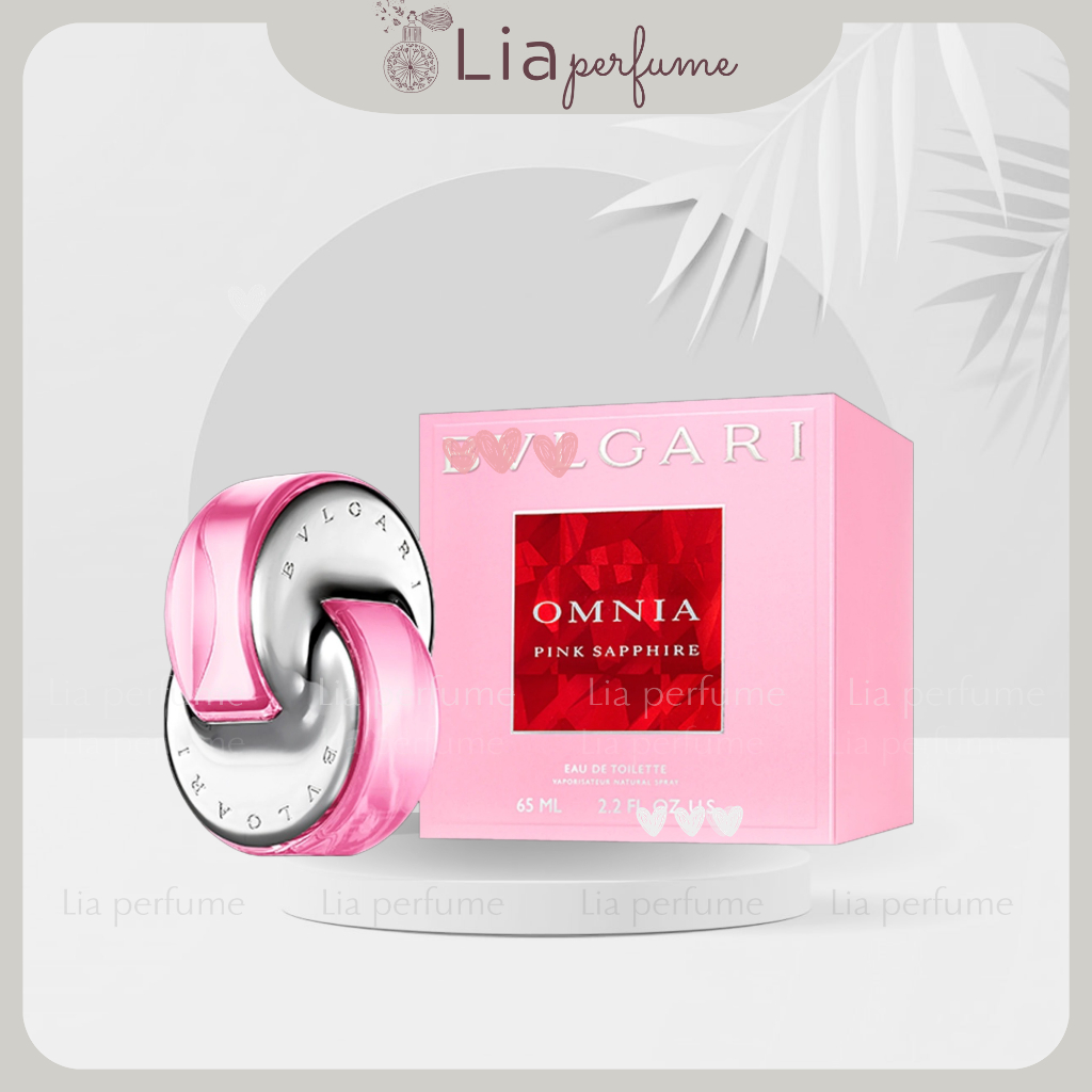 Nước Hoa Nữ Bvl.gari Omnia Pink Sapphire EDT 65ml - Hương hoa cỏ tiểu thư sang trọng - lia.perfume