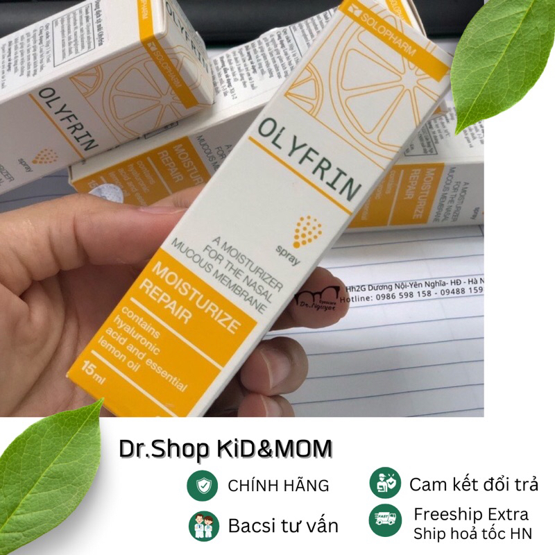 Dung dich giư ẩm mũi Olyfrin