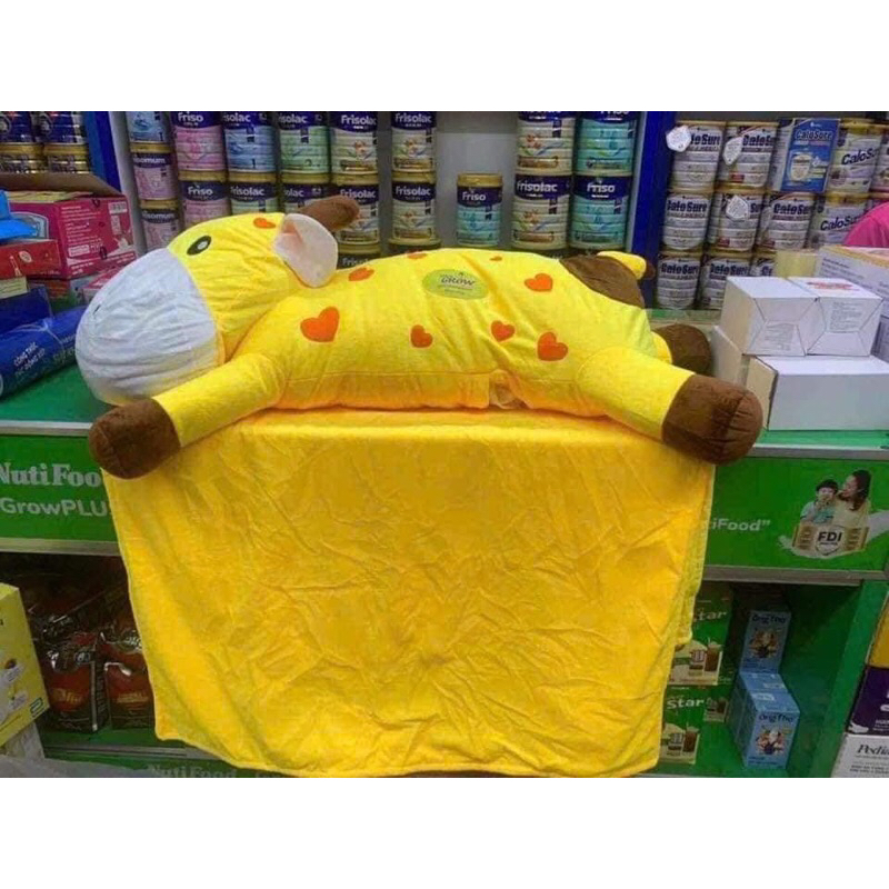 Bộ Mềm Gối Grow Bông Bự Mềm Mại Cho Bé Như Hình