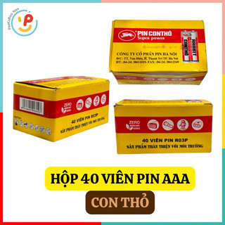 Combo 02 viên 04 viên pin tiểu aa pin aaa hiệu con thỏ hàng vn peekaboo toys