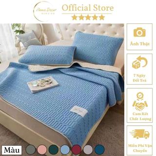 Chiếu điều hòa cao su non .chiếu điều hòa tencel latex tặng kèm vỏ gối size 1m x2m -1m2 x 2m