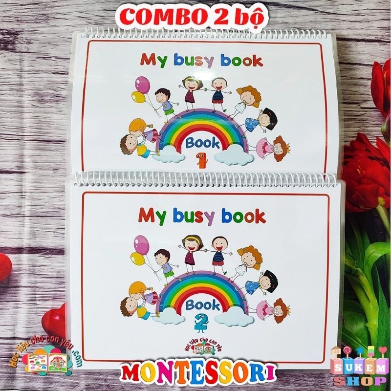 HỌC LIỆU BÓC DÁN MY BUSY BOOK