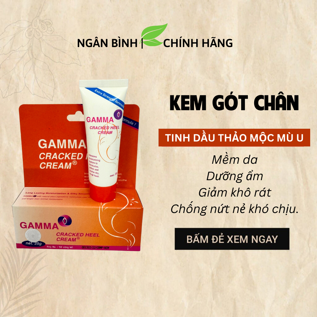 Kem giảm nứt gót chân dưỡng ẩm, dưỡng da chân làm mềm