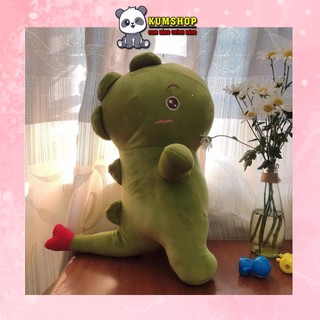 Gấu Bông Khủng Long Đuôi Tim, Thú Bông Khủng Long Siêu Mềm Êm Đẹp