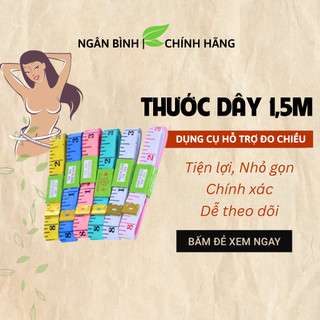 Thước dây đo eo 150cm , thước may đo quần áo