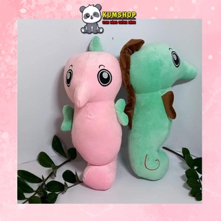 Gối Ôm Cá Ngựa Bông, Thú Nhồi Bông Con Cá Ngựa Siêu Mềm Mịn