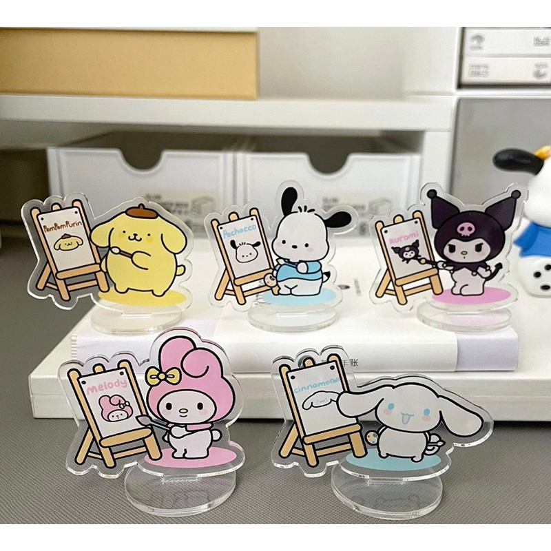 Standee trang trí góc học tập, phòng ngủ,… SANRIO Cinnamoroll, Kuromi, Melody, PomPomPurin