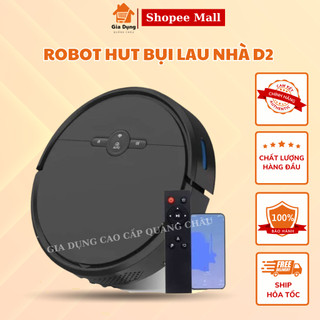 Robot hút bụi lau nhà Nhật Sakai D2-001 BH 5 NĂM lau dọn nhà tự động cảm biến thông minh hút mọi loại bụi bẩn