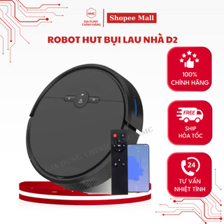Robot hut bụi lau nhà Nhật Sakai D2-001 Robot lau dọn nhà tự động có cảm biến thông minh hút mọi loại bụi bẩn BH 5 NĂM