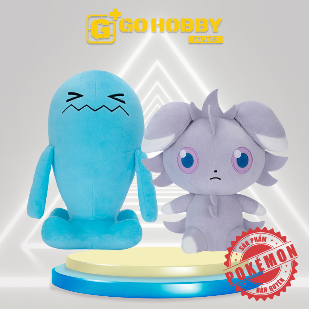 BANPRESTO | Thú bông Sonans ~ Nyasupa | POKÉMON BIG PLUSH WOBBUFFET ~ ESPURR