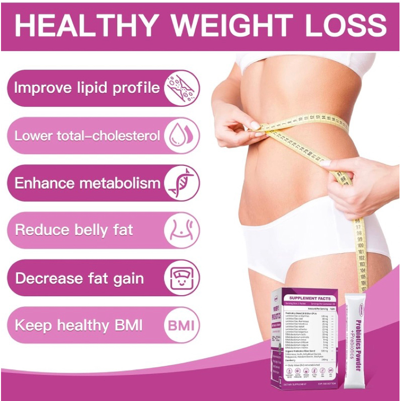 Bột men vi sinh Probiotic 50 tỷ CFU 13 chủng lợi khuẩn Zebora 30 gói USA