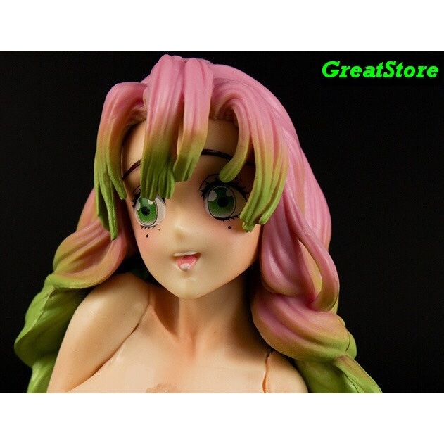 [ Sẵn ] Mô hình Mitsuri Kanroji Luyến trụ trong Kimetsu no Yaiba Sexy Figure 16 cm