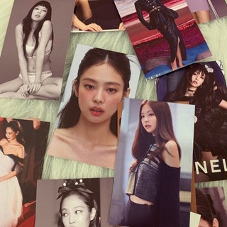 Set 5 lomo card jennie tách lẻ random