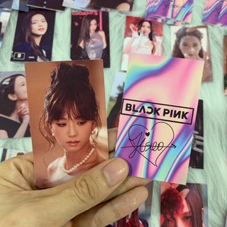 Card Jisoo Tách Lẻ 5 Tấm Random