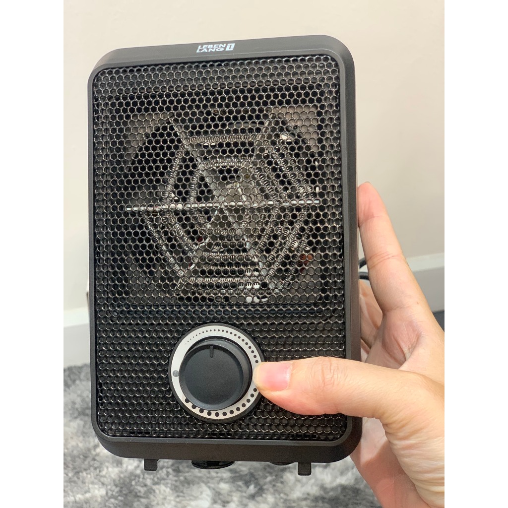 Máy sưởi Mini để bàn Quạt sưởi gốm LEBENLANG LBL0276 600W bảo hành 24 tháng