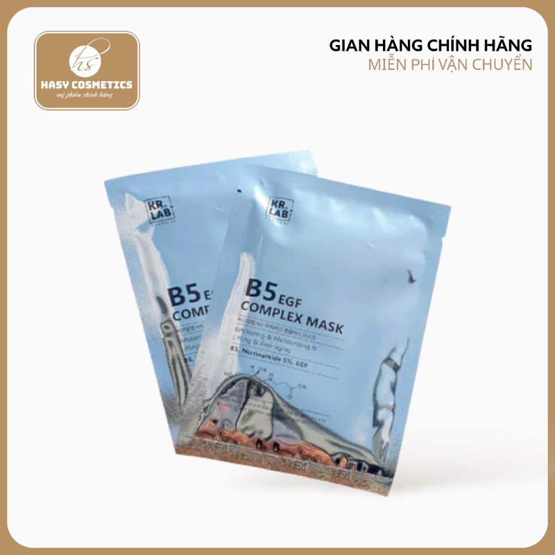 Mặt Nạ Dưỡng Trắng Phục Hồi Kr.Lab B5 EGG
