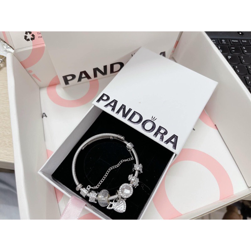 Vòng charm Pandora x Disney full hộp túi tag hãng