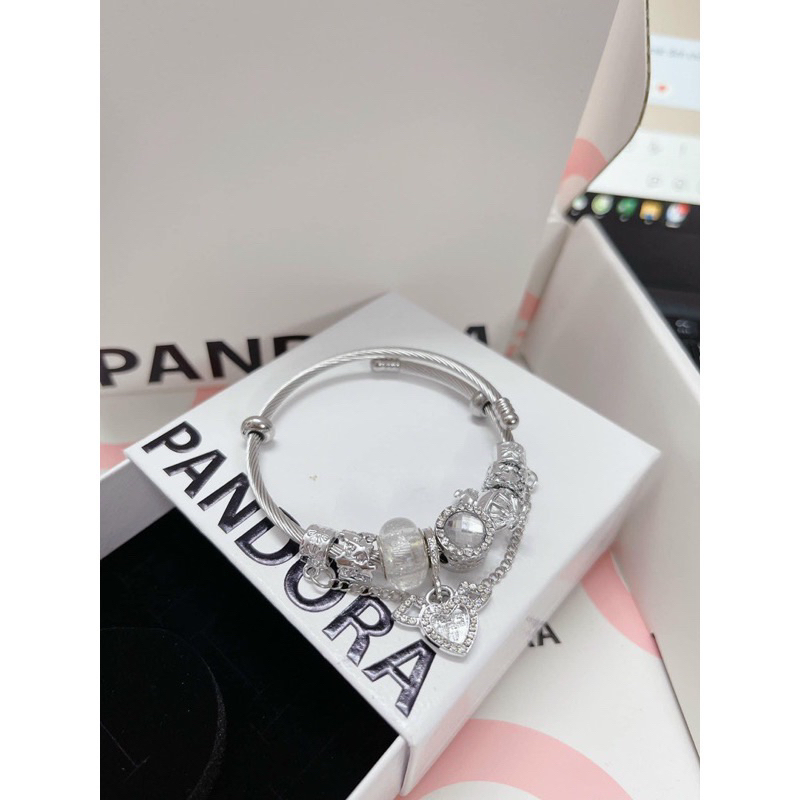Vòng charm Pandora x Disney full hộp túi tag hãng