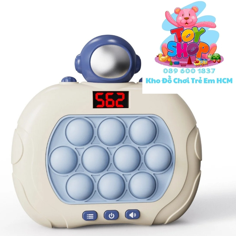 Máy Game Popit Điện Tử Luyện Mắt,Rèn Trí Thông Minh Nhanh Nhạy Cho Bé – Popit Đồ Chơi Pin-Giao Ngẫu Nhiên