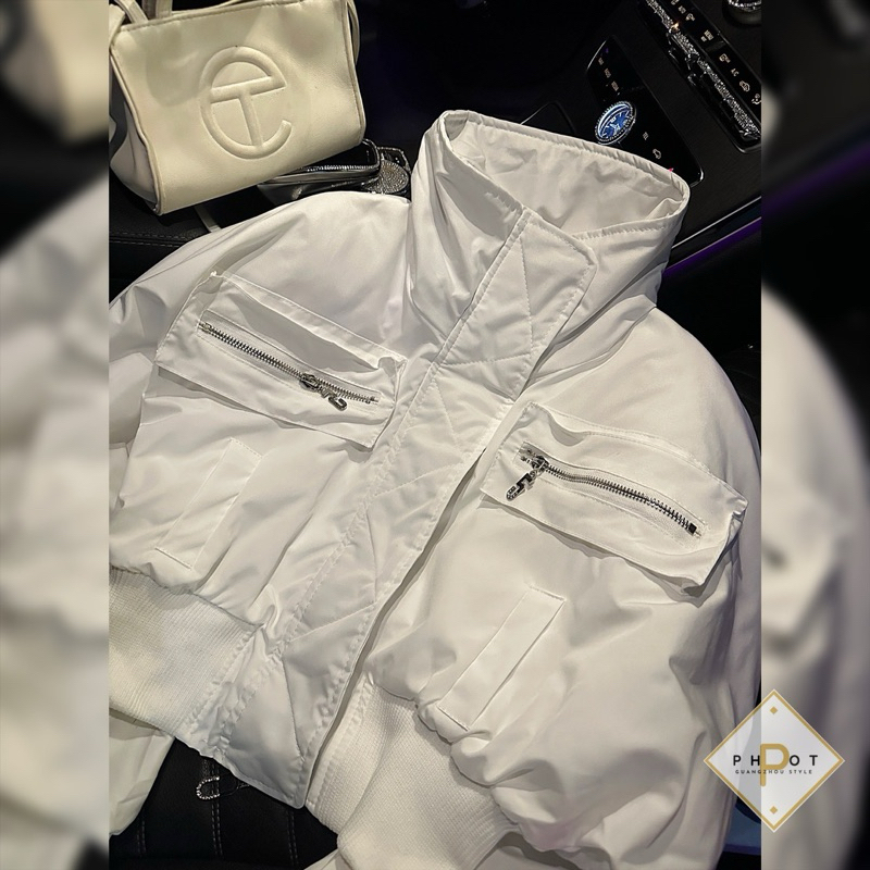 Áo phao khoá ngực hot hit