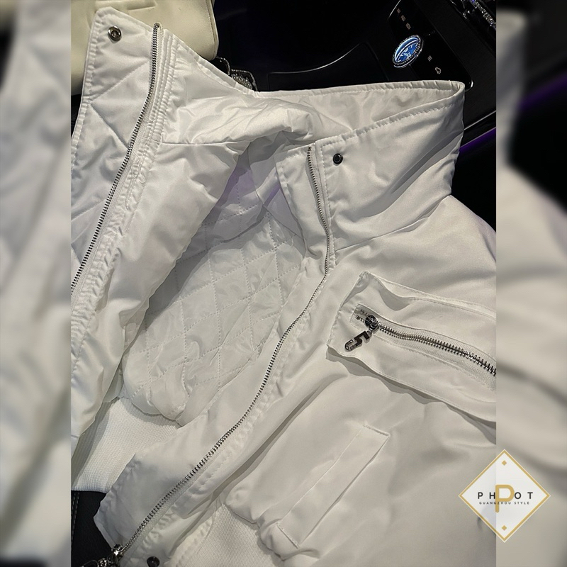 Áo phao khoá ngực hot hit