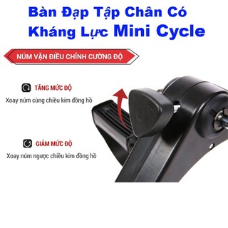 Bàn Đạp Tập Chân Có Kháng Lực Minicycle MS-130