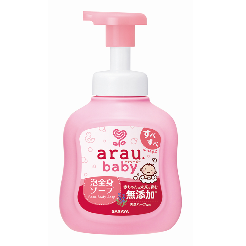 Sữa tắm trẻ em Arau Baby bình 450ml mẫu mới