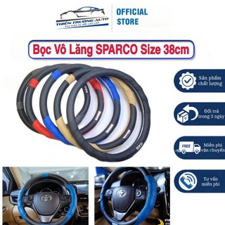 Bọc Vô Lăng Ô Tô, Xe Hơi SPARCO F1 Đường Kính 38cm Phù Hợp Xe 4 Đến 16 Chỗ Dễ Dàng Tháo Lắp