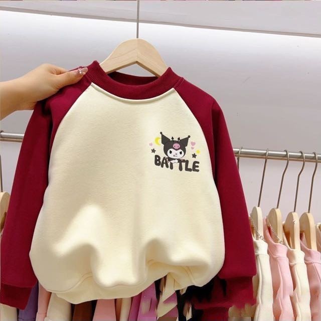 Áo nỉ bé Gái size Đại Hàng Quảng Châu Cao Cấp CD Kids 13-35kg