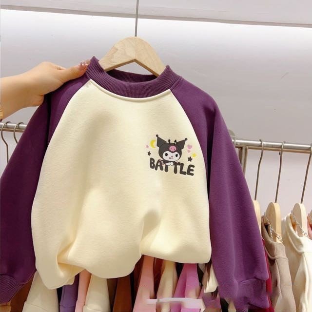 Áo nỉ bé Gái size Đại Hàng Quảng Châu Cao Cấp CD Kids 13-35kg