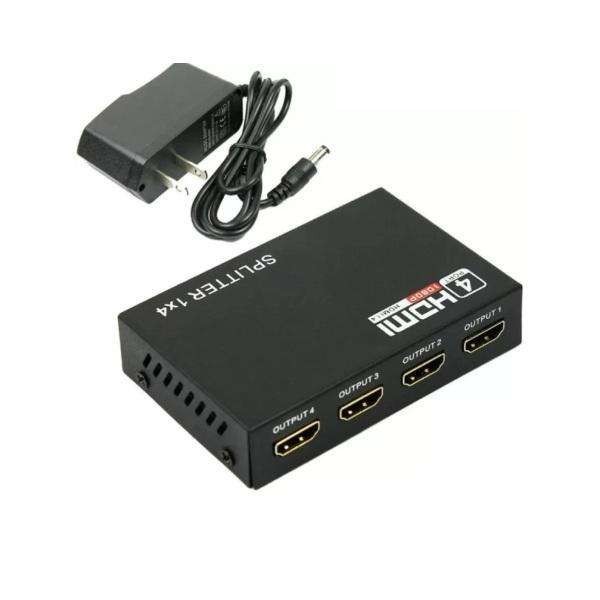 Bộ Chia HDMI 1 Ra 4, Bộ chia hub HDMI 1 Ra 4 Full HD 1080P. HDMI Splitter 1x4 cổng, bộ chia HDMI, Cổng HDMI