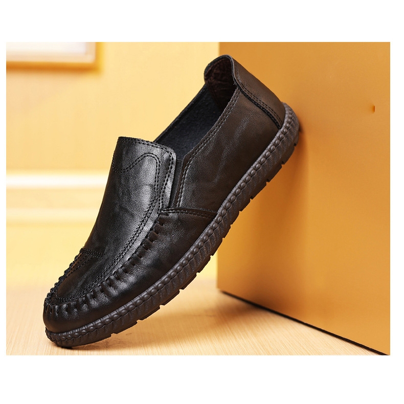 Giày lười nam da LAVINA CARPIO thiết kế thoáng khí thời trang cho nam