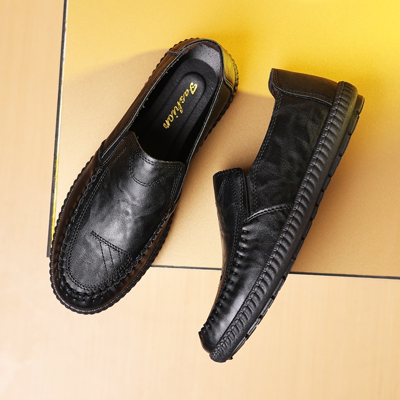 Giày lười nam da LAVINA CARPIO thiết kế thoáng khí thời trang cho nam