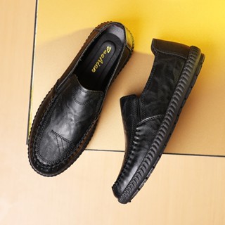 Giày lười nam da LAVINA CARPIO thiết kế thoáng khí thời trang cho nam