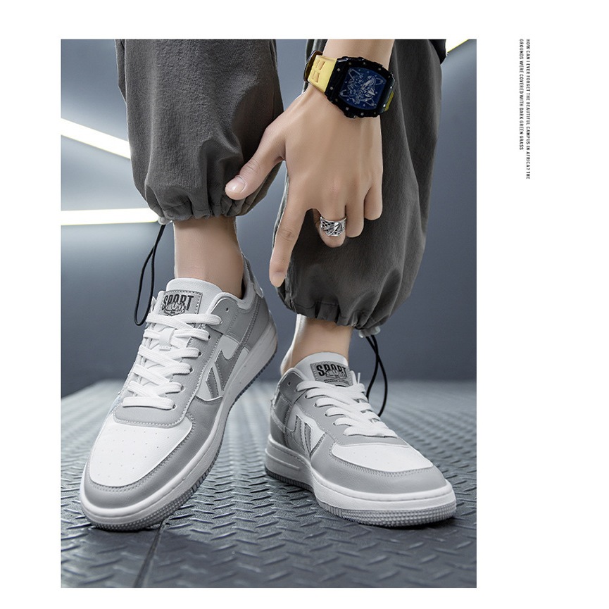 Giày thể thao nam cổ thấp phong cách Hàn Quốc trẻ trung năng động dễ phối đồ, Giày nam G - 918