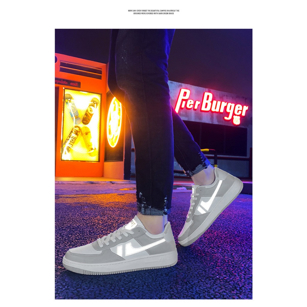 Giày thể thao nam cổ thấp phong cách Hàn Quốc trẻ trung năng động dễ phối đồ, Giày nam G - 918