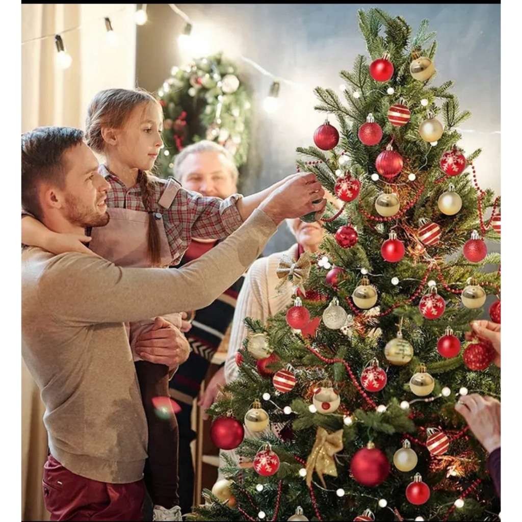 Sét Phụ Kiện Trang Trí Giáng Sinh Cây Thông Noel Decor Trong Nhà Ngoài Trời Năm 2023