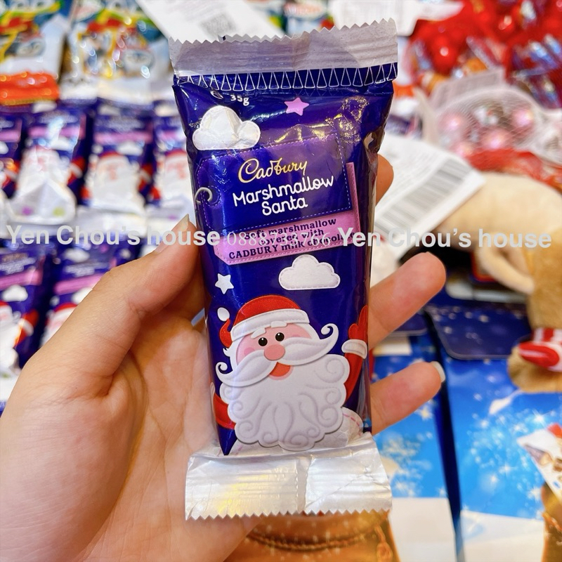 Kẹo Cadbury Santa Marshmallow hình ông già noel