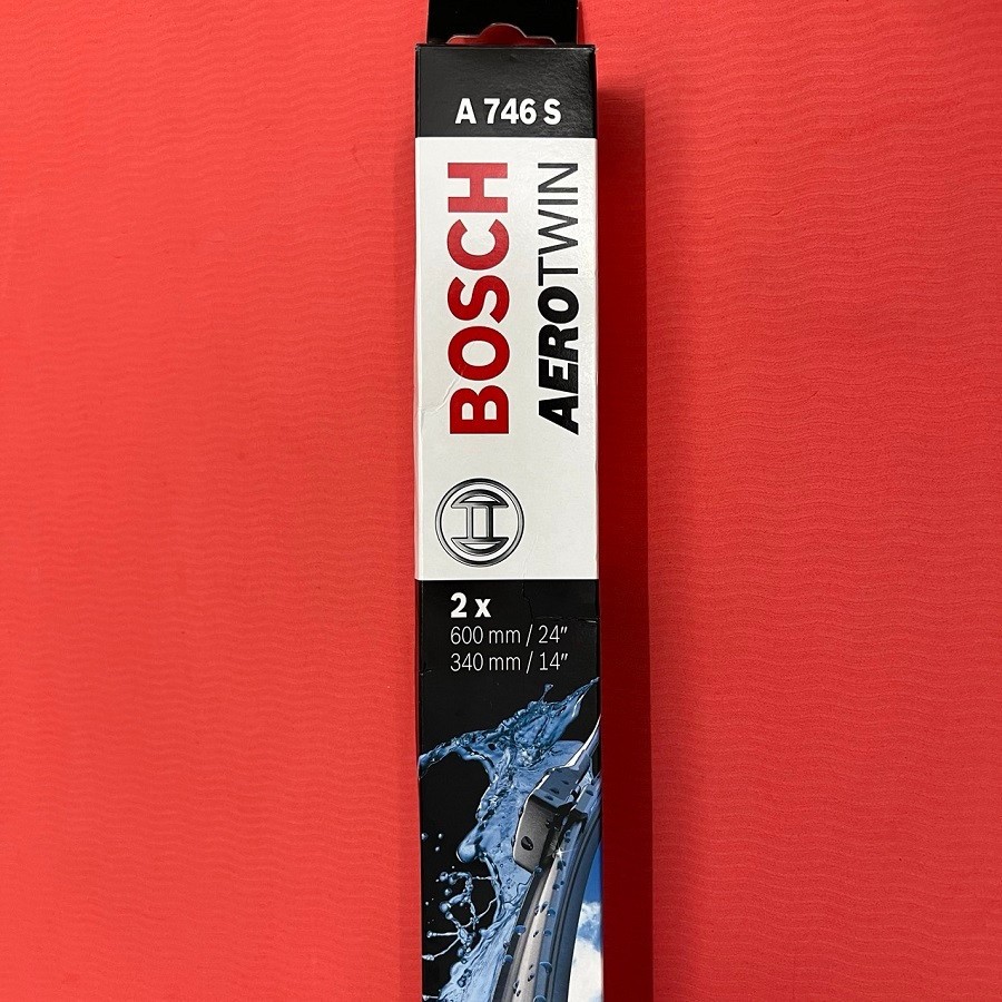Bộ Gạt Mưa BOSCH AeroTwin Euro Set A746S 24” - 14" Dành cho xe MG ZS (19 -), PEUGEOT 2008 (21 -)