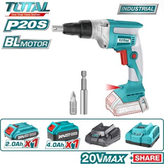 Máy siết vít tường/thạch cao dùng pin 20V Total TDSLI2042006 (Brushless)