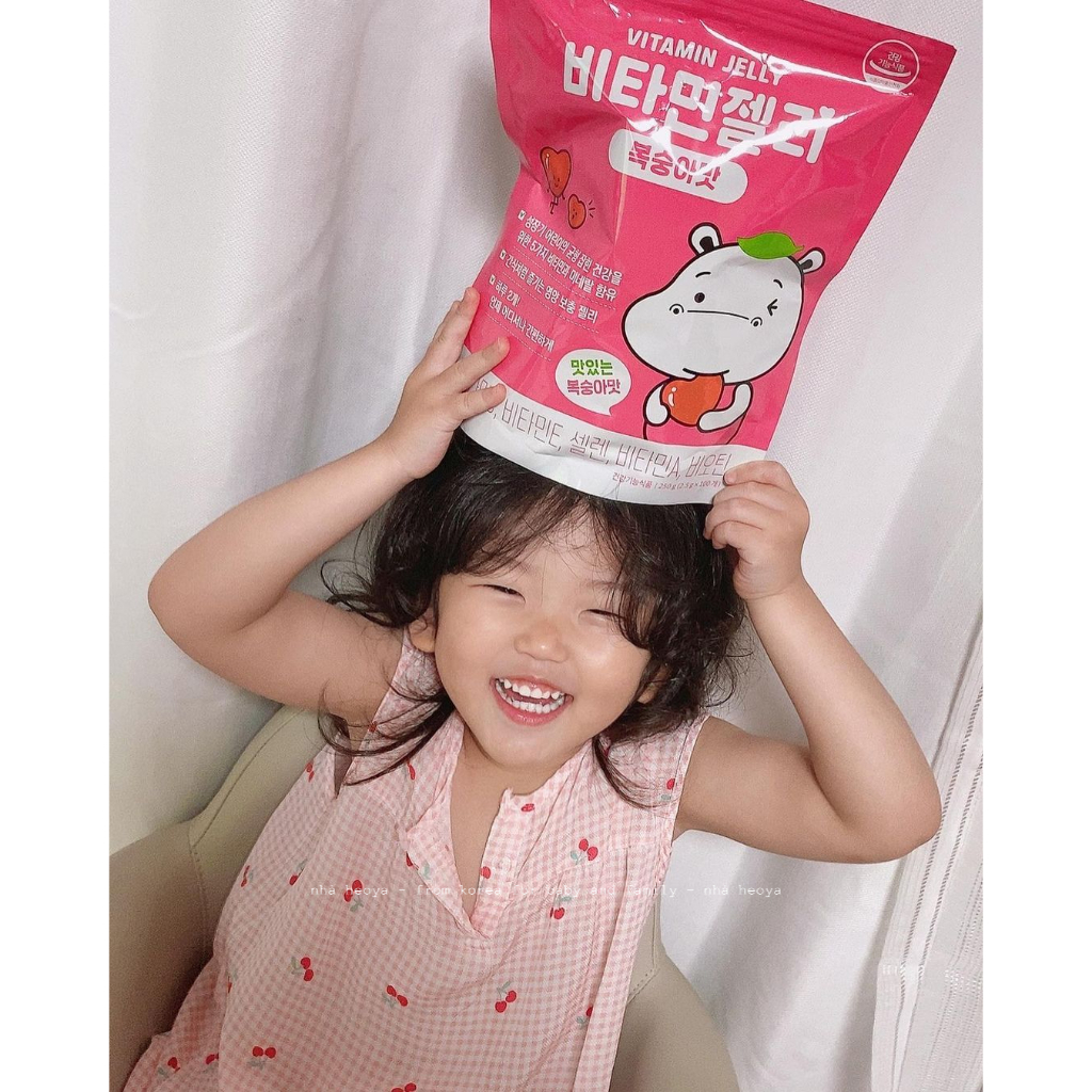 KẸO DẺO BỔ SUNG VITAMIN HAMSOA JELLY CHO BÉ MADE IN KOREA