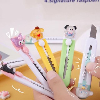 Dao rọc giấy nhỏ có ticker 3d đáng yêu cho học sinh