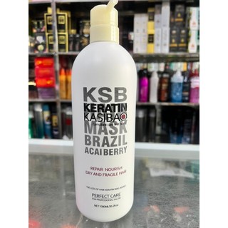 Kem keratin phục hồi tóc hư tổn kasibao ksb 1000ml
