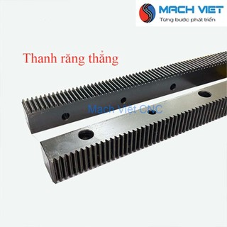 Thanh răng thẳng dài 671mm (module 1.25M) ( tặng kèm bánh răng ăn khớp)