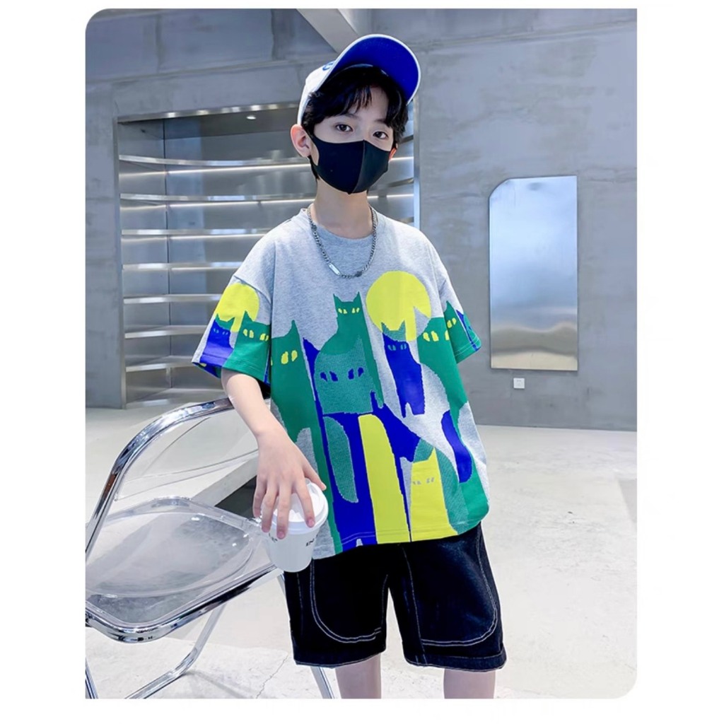 SÉT BỘ THUN BÉ TRAI IN CHỮ