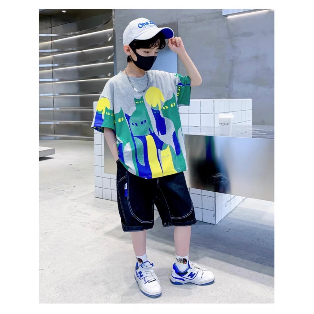 SÉT BỘ THUN BÉ TRAI IN CHỮ