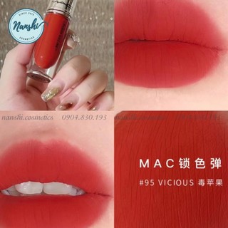 [CHÍNH HÃNG] Son Kem Mac Locked Kiss Ink