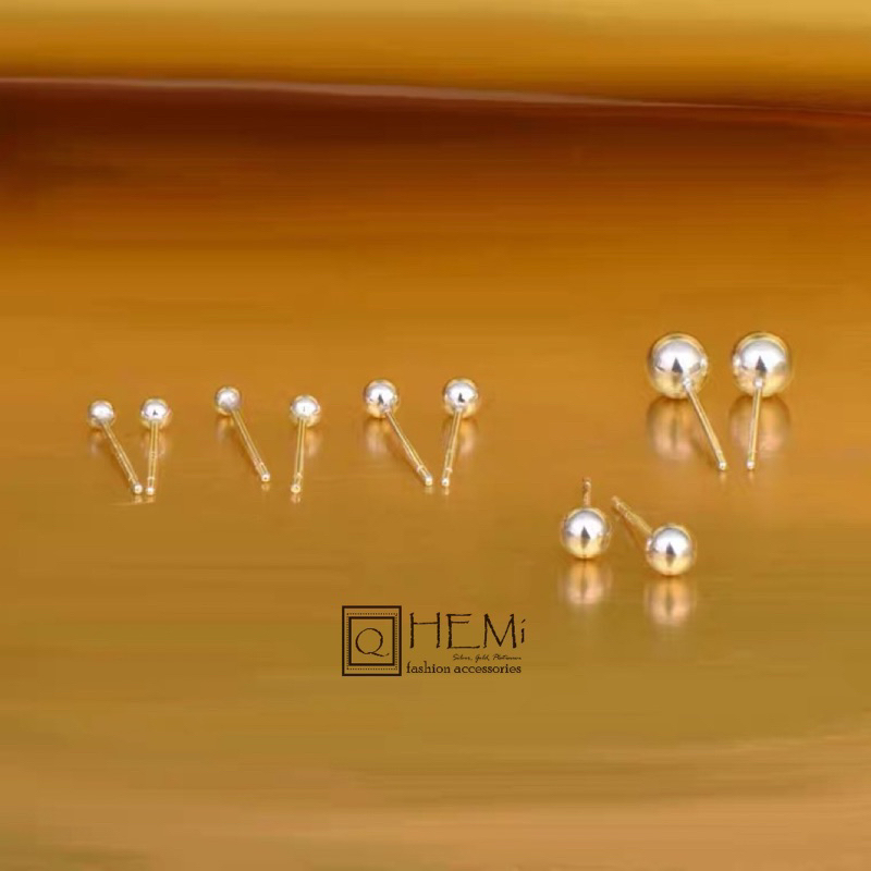 Khuyên nụ bi bạc | TRANG SỨC BẠC ACCESSORIES